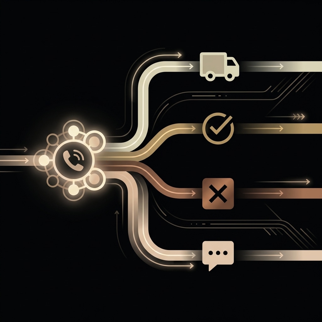 AI phone answering interface